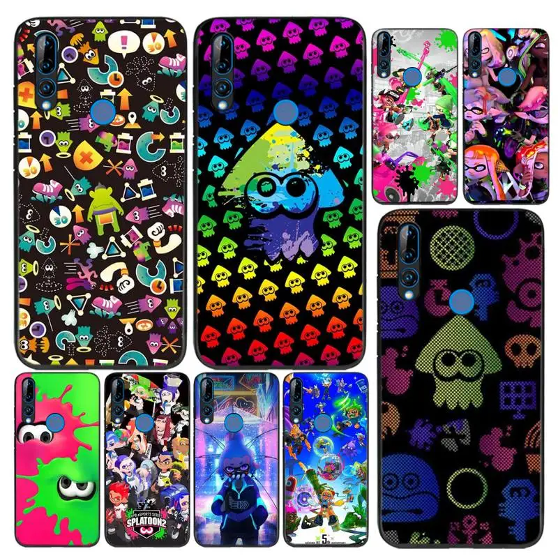

Phone Case For Huawei P20 30 40 Pro Mate 20 30 40 Pro Honor 9x 10 30lite Y62019 Soft Cover Game Splatoon 2