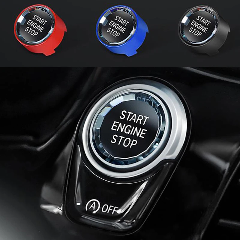 Кнопка запуска двигателя автомобиля для BMW G30 F34 F15 F16 F25 F48 G01 G02 G32 G38 G08 G11 G12 X1 X3 X4 X5 X6