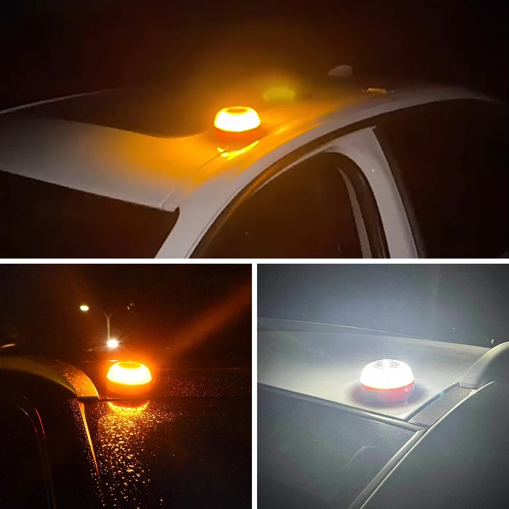 Led Car Emergency Light V16 Homologated Dgt Approved Beacon LightRechargeable Magnetic Induction Strobe | Лампы и освещение