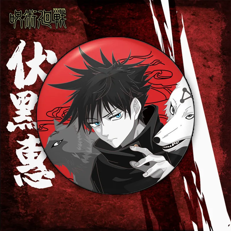 6 шт./лот аниме ююютсу Kaisen значок игрушки Yuji Itadori Fushiguro Gojo Satoru брошь игрушка подарок