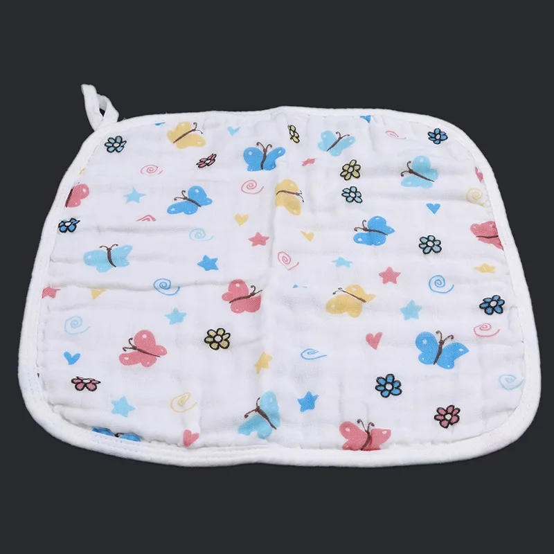 

5pcs/set Cotton Newborn Baby Towels Saliva Towel Nursing Towel Bibs Feeding Square Towels Handkerchief Small Towels