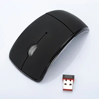 foldable portable 2 4ghz wireless mouse 1600dpi 3 buttons desktop gaming mouse folding home office mice for pc laptop computer