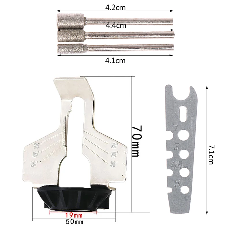 

5PCS Chainsaw Sharpener Kit Electric Grinder Sharpening Polishing Tool