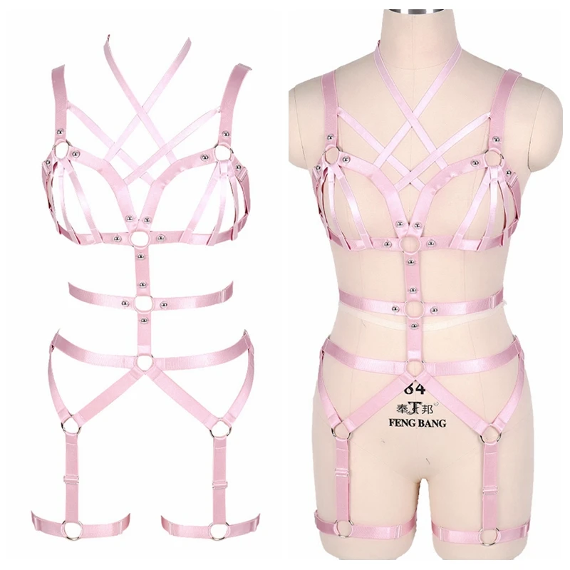 Женский бюстгальтер с эластичным поясом розового цвета ремнем большого размера