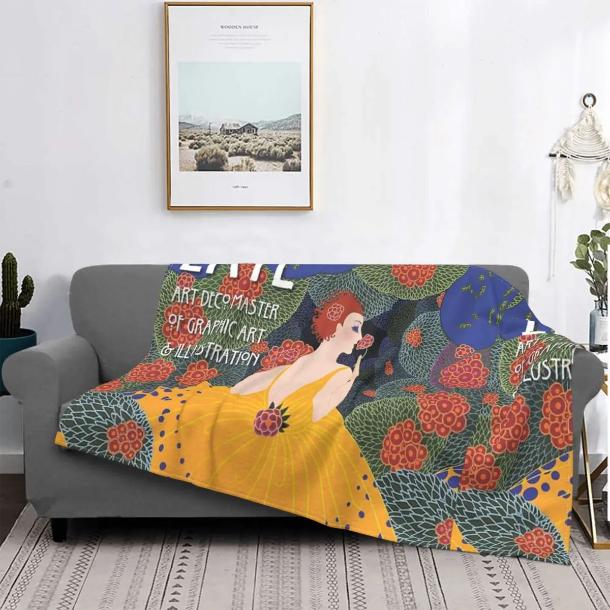 

Erte-Manta a cuadros para cama, colcha, 150