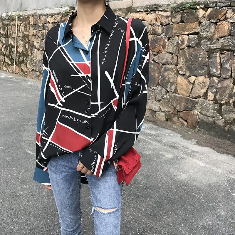 Blusas Mujer De Moda 2019 и длинными рукавами женские футболки Женские топы блузки