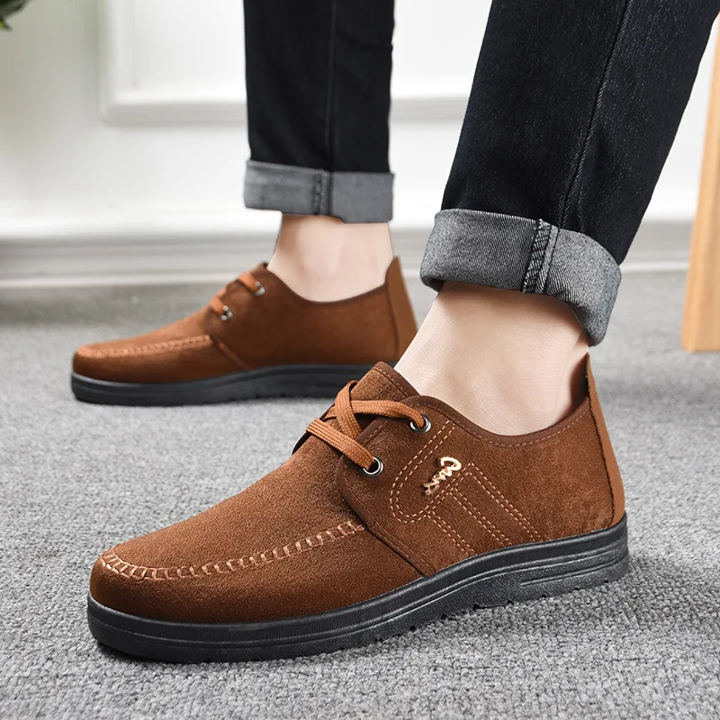 

Men'S Casual Shoes Men Summer Style Mesh Flats For Men Loafer Creepers Casual High-End Shoes Very Comfortable 2021