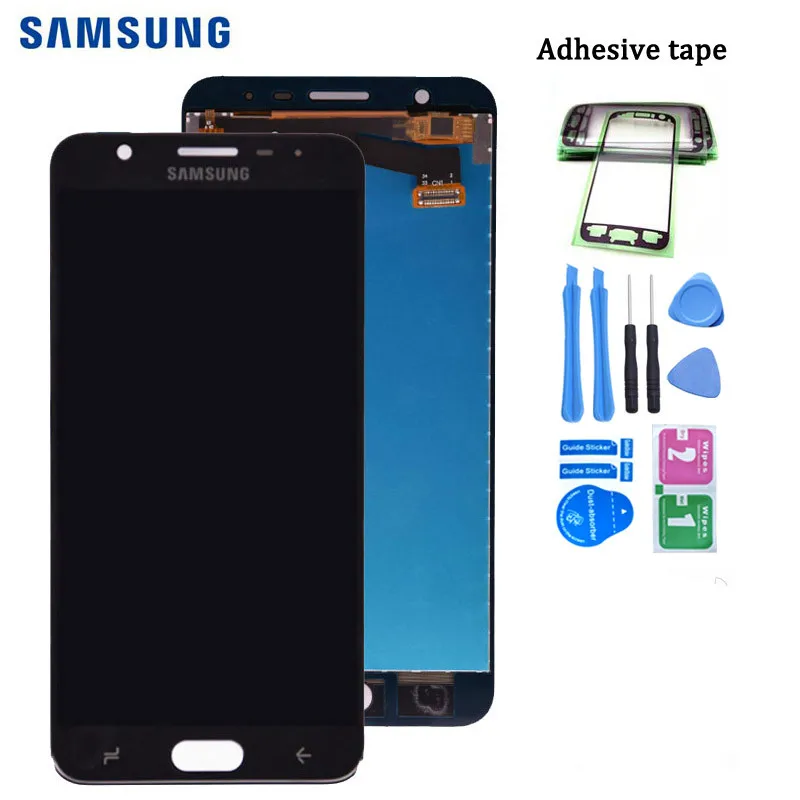G611 ЖК дисплей для Samsung Galaxy J7 Prime 2 2018 дигитайзер сенсорный экран сборка запасная