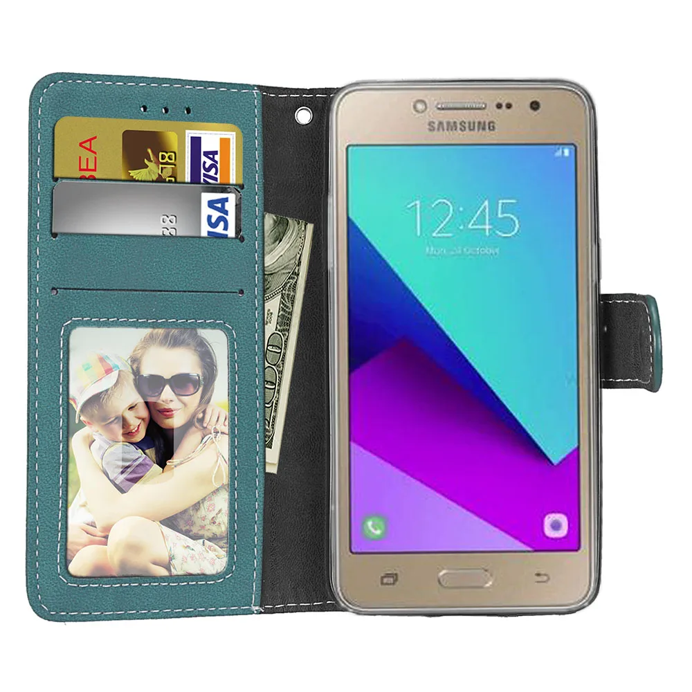 Магнитный матовый чехол-бумажник для Galaxy Grand Prime Core G360 G530 G386F G388F чехол-книжка из