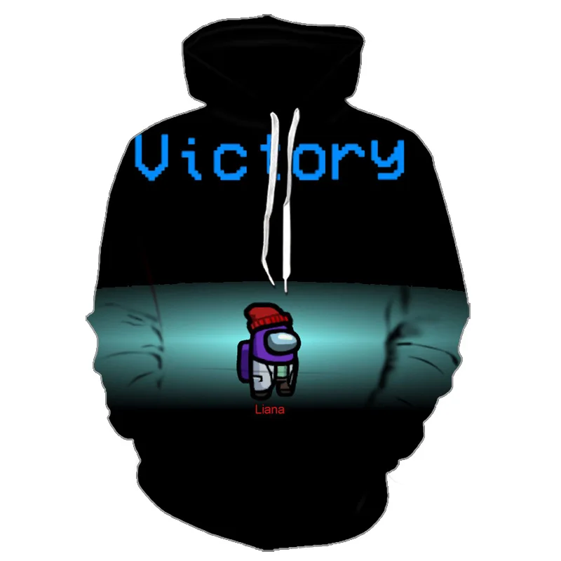 

New 2020 Game Among Us 3D Hoodies Men Fashion Casual Funny Hoodie Cosplay Costume Cartoon Sweatshirt Streetwear Mens Clothes
