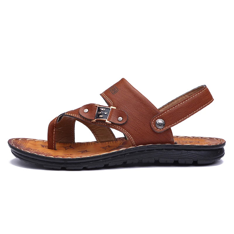 

sandalle leather sandal hombre masculino zandalias ete erkek rubber cuir da cuero outdoor piel deportivas roman de sandalet men
