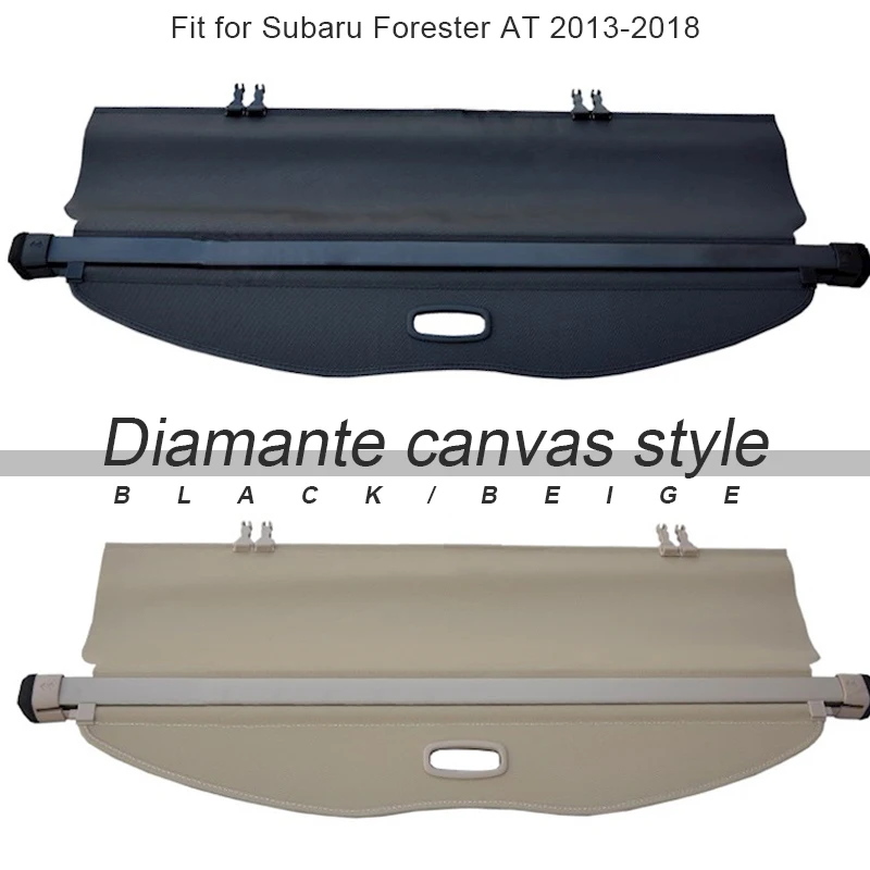 

OUIO For Subaru Forester 2018 2017 2016 2013-2015 2009-2012 Rear Trunk Cargo Cover Security Shield Screen shade Car Accessories