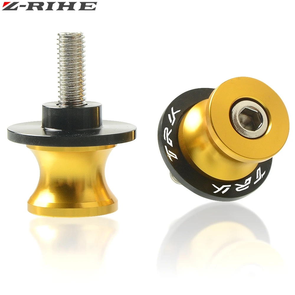 6mm Gold TRK Качественные болты M6 аксессуары для мотоциклов TRK502 маятник Катушки слайдер для Benelli TRK502 TRK 502 Jinpeng 502 - Цвет: 6mm Gold TRK