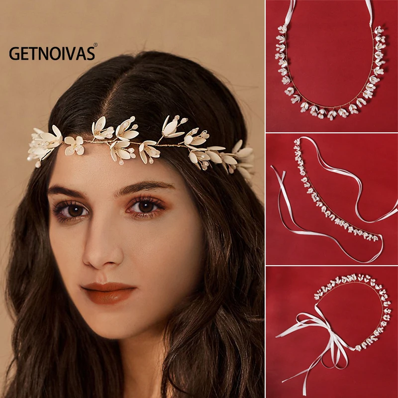 

Повязка на голову Свадебная легкая элегантная прочная удобная для невесты SL