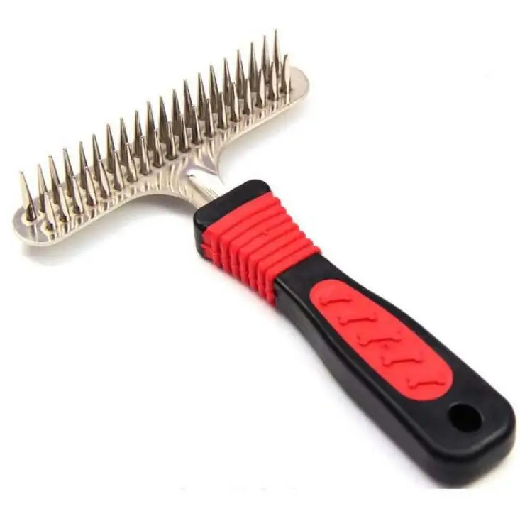 Расческа для собак и пастушек инструмент ухода за домашними питомцами игла из