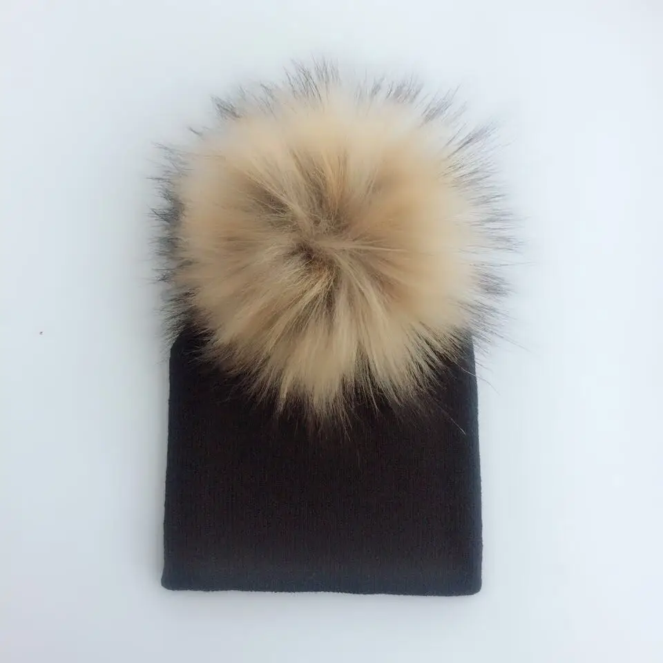 Вязаная зимняя шапка для маленьких детей Шапка девочек и мальчиков Детская из