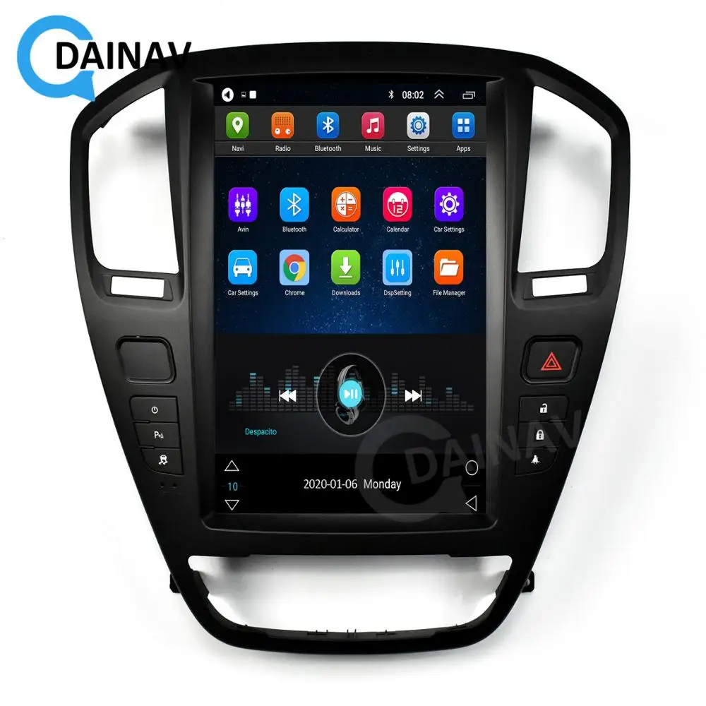 Вертикальный экран Android Автомобильный GPS навигатор для buick regal BJ 2008 автомобильный