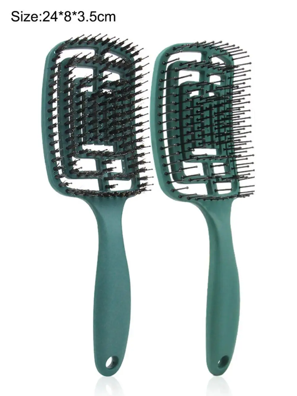 

1Pcs Hair Brush Brosse Demelante Women Female Hair Scalp Massage Comb Bristle Detangling Hairbrush Hairdressing Comb Supplies