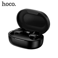 hoco mini true tws wireless bluetooth 5 1 earphones noise cancelling sports earbuds waterprof headphones 300mah charging box