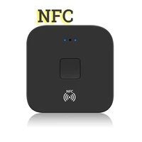 nfc desktop receiver 2rca left and right music wireless audio nfc desktops 3 5mm aux audio jacks handsfree call mic nfc car kits
