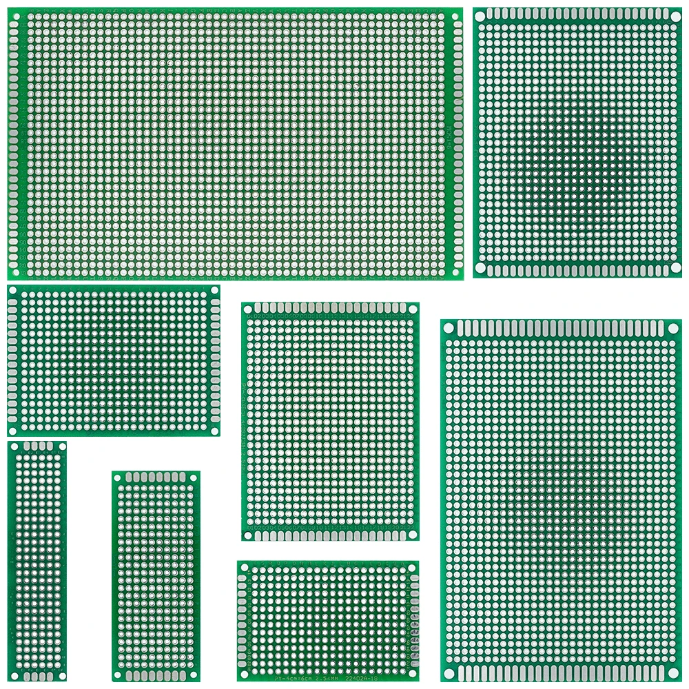 9x15 8x12 7x9 6x8 5x7 4x6 3x7 2x8 см двухсторонний прототип Diy универсальная печатная плата