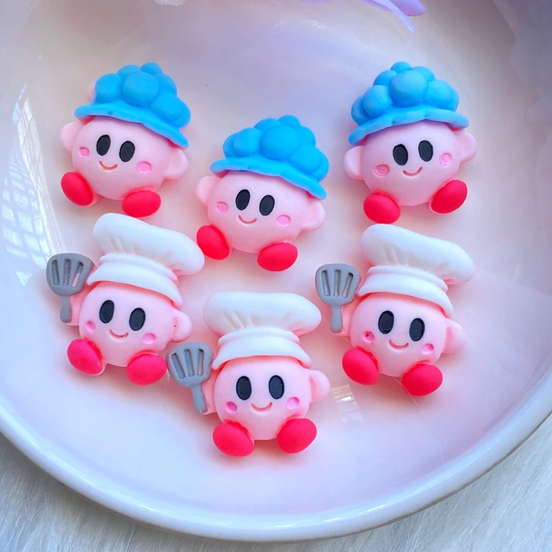 

10pcs New Cute Cartoon Animal Chef Flat Back DIY Scrapbook Embellishment Phone Craft Decoration Q78