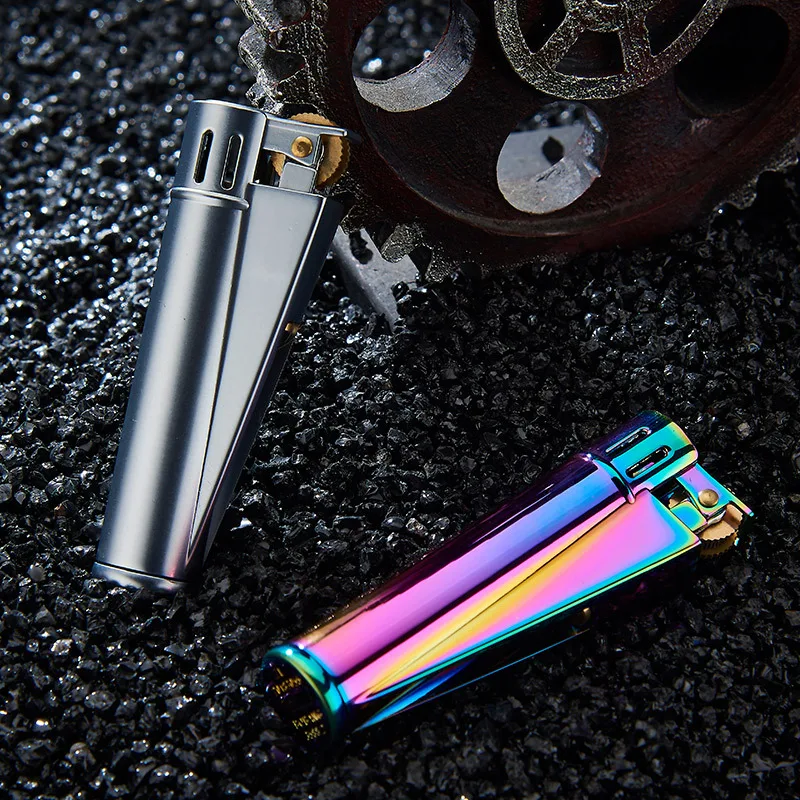 Винтажная керосиновая Зажигалка металлическая зажигалка для курения сигарет ветрозащитная сигарная зажигалка аксессуары для сигарет гаджеты для мужчин