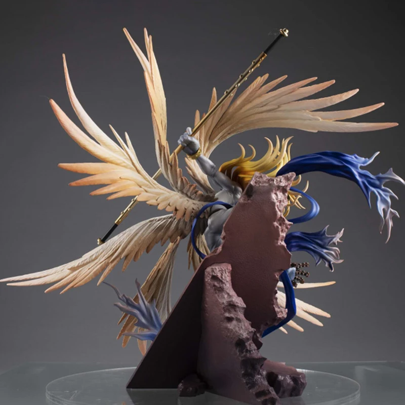 

MegaHouse GEM Digimon Adventure Anime Figure Digital Monster Angemon PVC Action Figure Collection Model Kids Toys For Boys