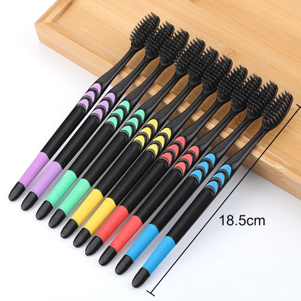 10 шт./упаковка зубная щётка с мягкой щетиной | Красота и здоровье