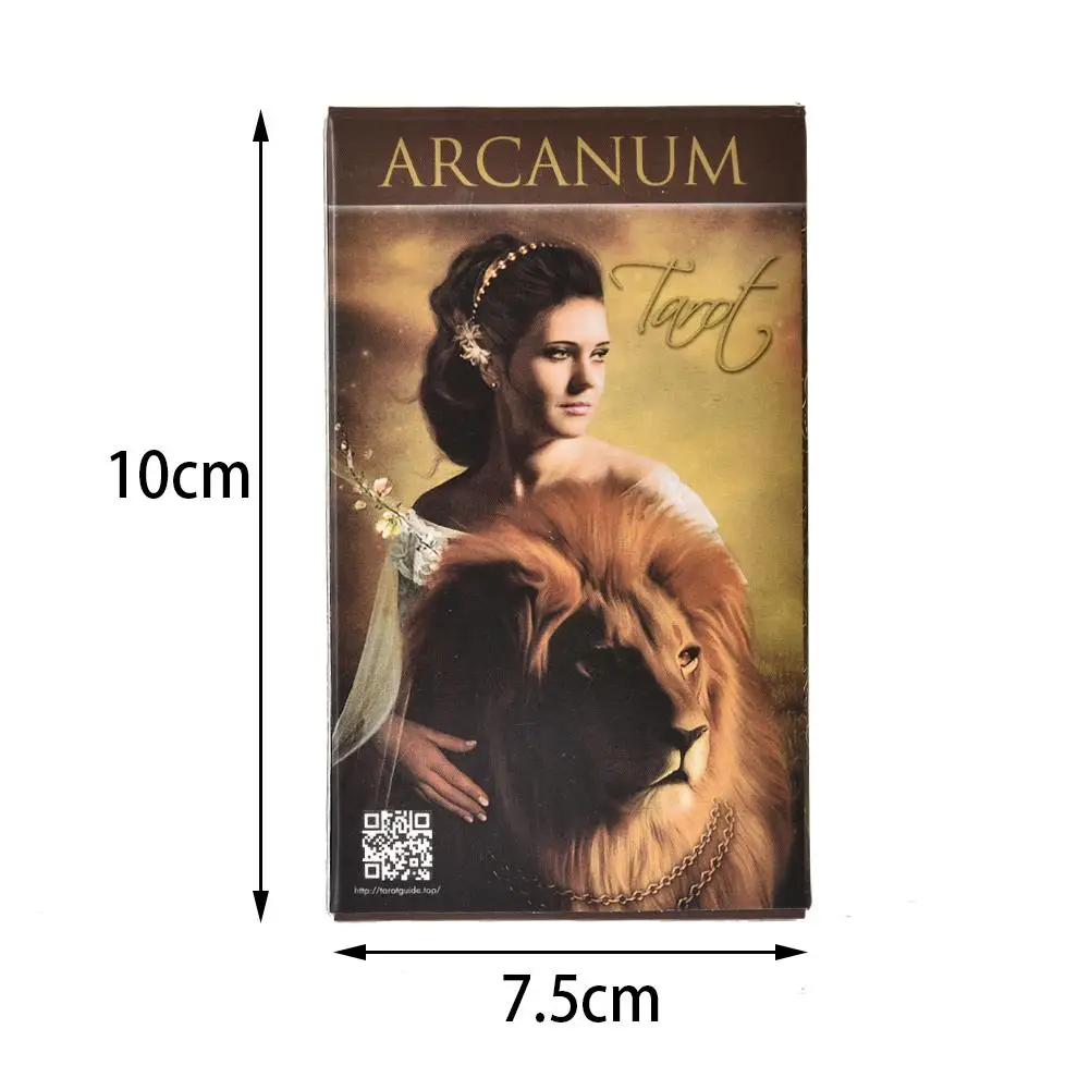 78 шт. Arcanum карты для настольных игр с изображением оракла таро развлечения