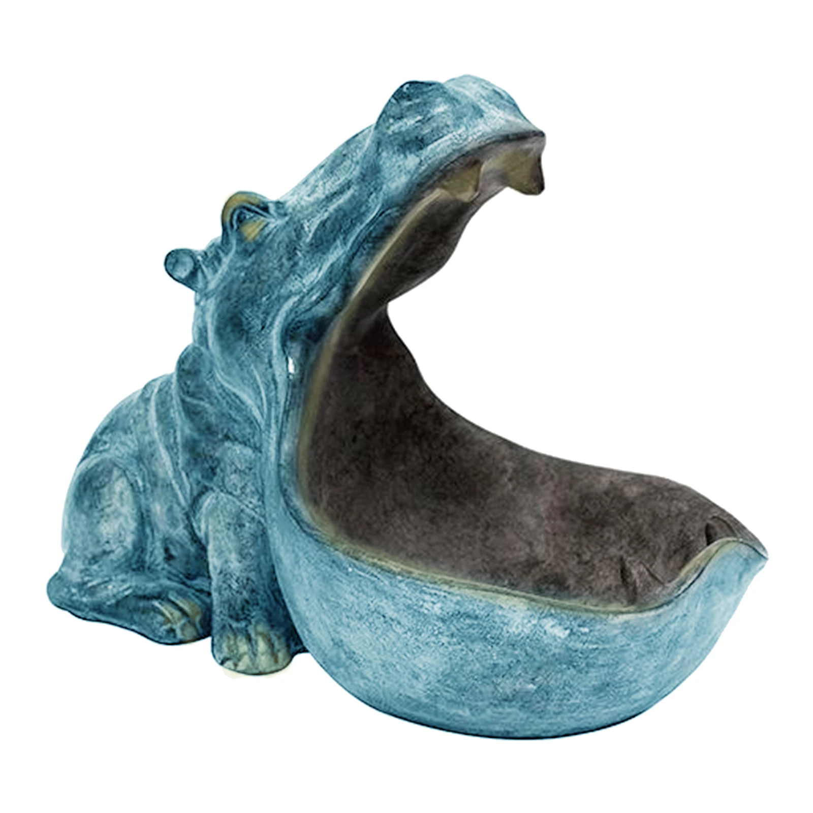 

Hippopotamus Hippopotamus Statue Figurine Resin Artware Home Decoration