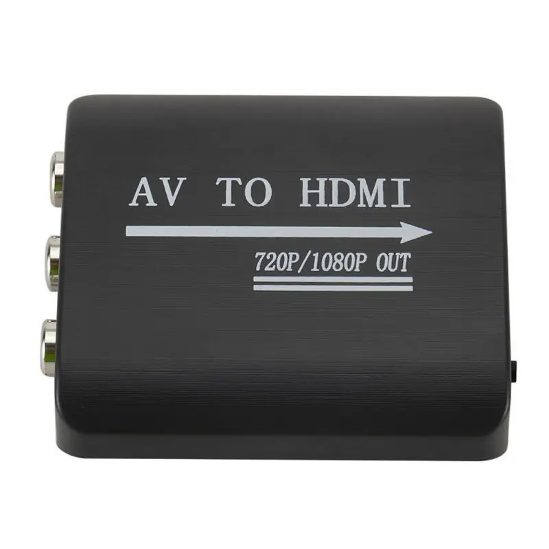 Мини AV в HDMI видео конвертер 1080P CVBS RCA адаптер для HD ТВ PS3 PS4 ПК DVD Xbo |