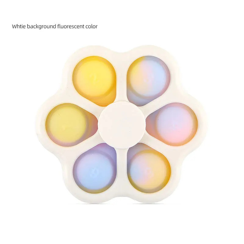 

Pop Fidget Spinner Simple Dimple Novelty Finger Spinner Toy Fidget Popit Flip Sensory Office Desk Toy Stress Release Drop