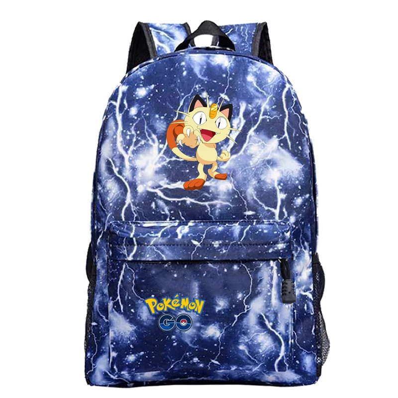 A5 Mochila Pokemon рюкзаки для школы подростков девочек Sac Dos Аниме Пикачу сумка plecak ноутбук унисекс мультфильм Backbag 41-44 - Color: A5