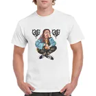 Футболка унисекс с мультяшным принтом Cazzu, крутые топы из 100% хлопка, разноцветная футболка большого размера для женщин и мужчин