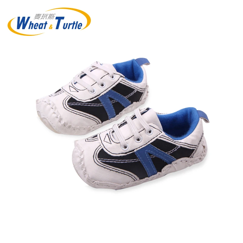 Football Baby Boys Girls Soft Sole Crib Shoes PU Leather Anti-slip Shoes Toddler Sneakers 0-12M Kids Shoes Newborn Infant Shoes