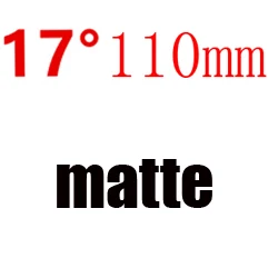 17 degree 110mm DEDA карбоновый дорожный велосипедный вынос руля ЭУР дорожный велосипед MTB Велосипеды детали 31,8x70/80/90/100/110/120/130 мм Угол 6 17 градусов матовый - Цвет: 17 degree 110mm