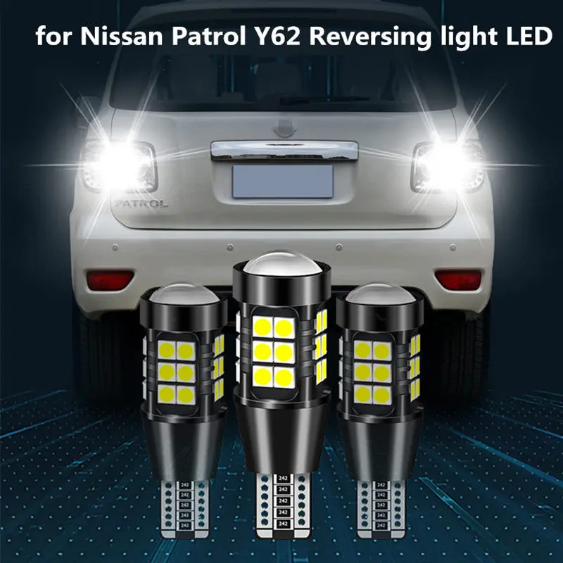 Для Nissan Patrol Y62 2012 2019 Реверсивный светильник светодиодный патруль вспомогательный
