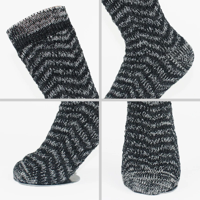 Женские хлопковые носки брендовые теплые ботинки Сезон осень-зима двойной Coolmax