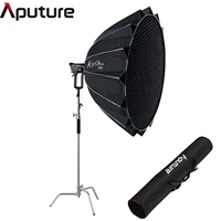 aputure light dome 150 59%e2%80%9d large aperture softbox bowens mount softbox for content creation interviews portrait photography