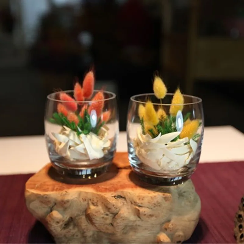 

Secas Naturals Flores Decorativas Garden Rabbit Tail Grass Preserved Fresh Flowers Dried Plants Easter Valentines Day Gift Fleur