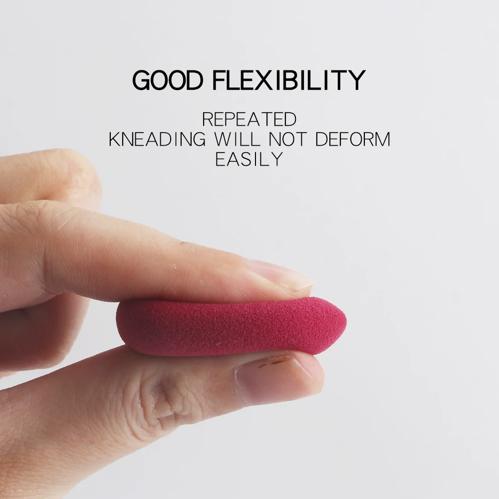 MAANGE 30 шт Мини Макияж Губка косметический слойка ровный смешивать тональный крем