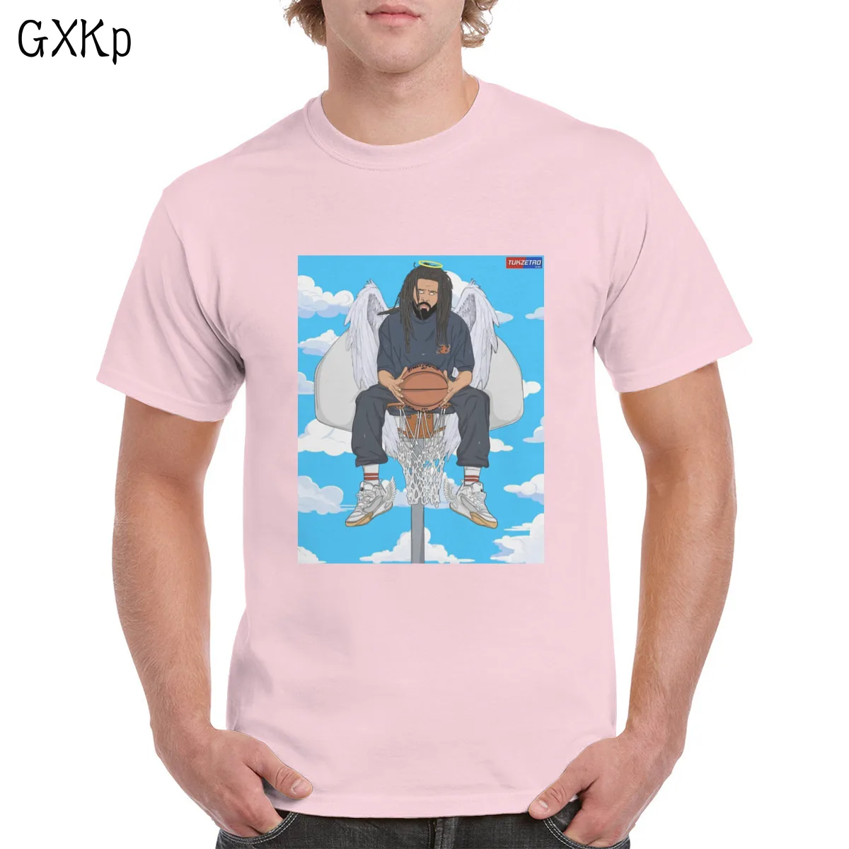 

J.Cole Angel t shirt J Cole The Off Season T-Shirt Pop Hip Hop Sit In Ring graphics Top 100% Cotton Streetwear Female/Man