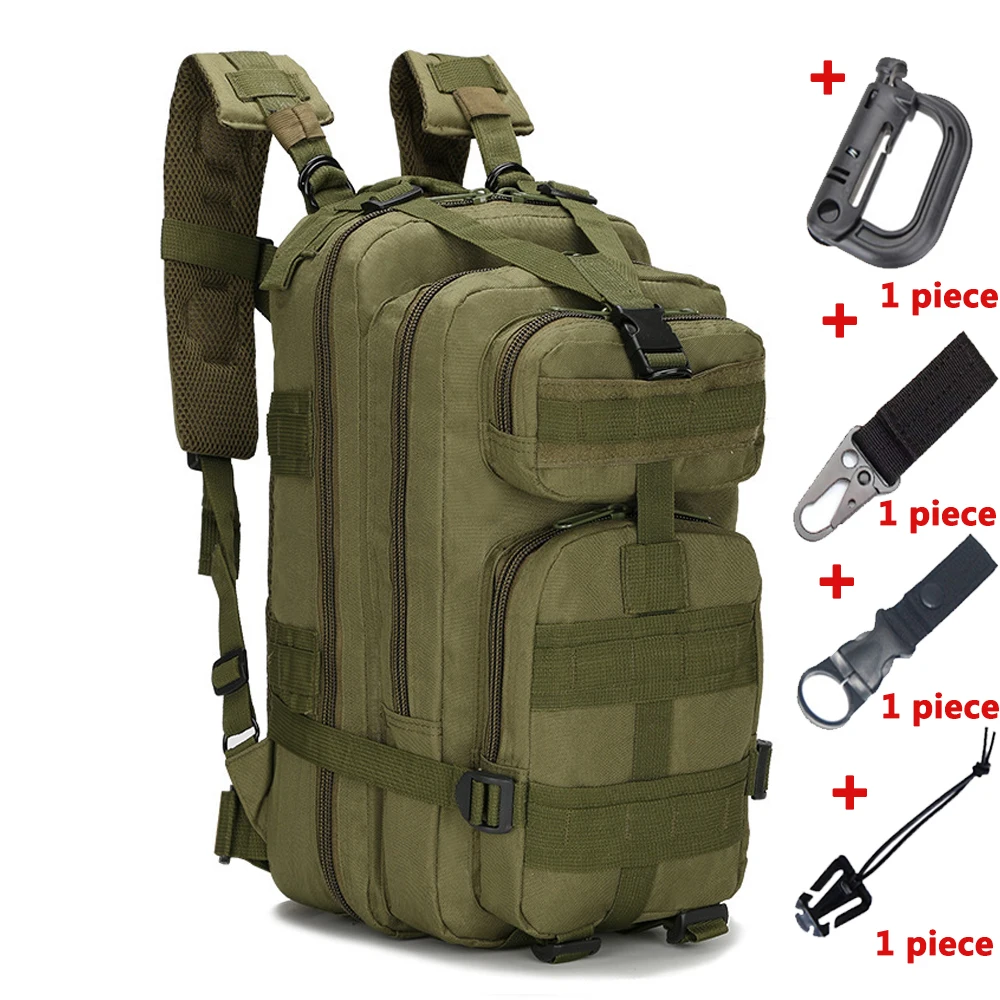 Bag 01 Военная Тактическая Сумка армейский рюкзак Molle штурмовой Водонепроницаемый Открытый походный рюкзак для охоты - Цвет: Bag 01
