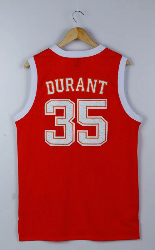 

Kevin Durant 35 Jersey Men's Throwback Jersey,100% Stitched basketball Jersey