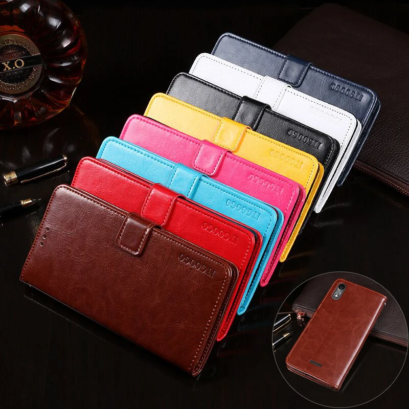 

For BQ Mobile BQ-5518G Jeans book wallet leather case shockproof magnetic flip cover on BQ-5518G Jeans 360 housing