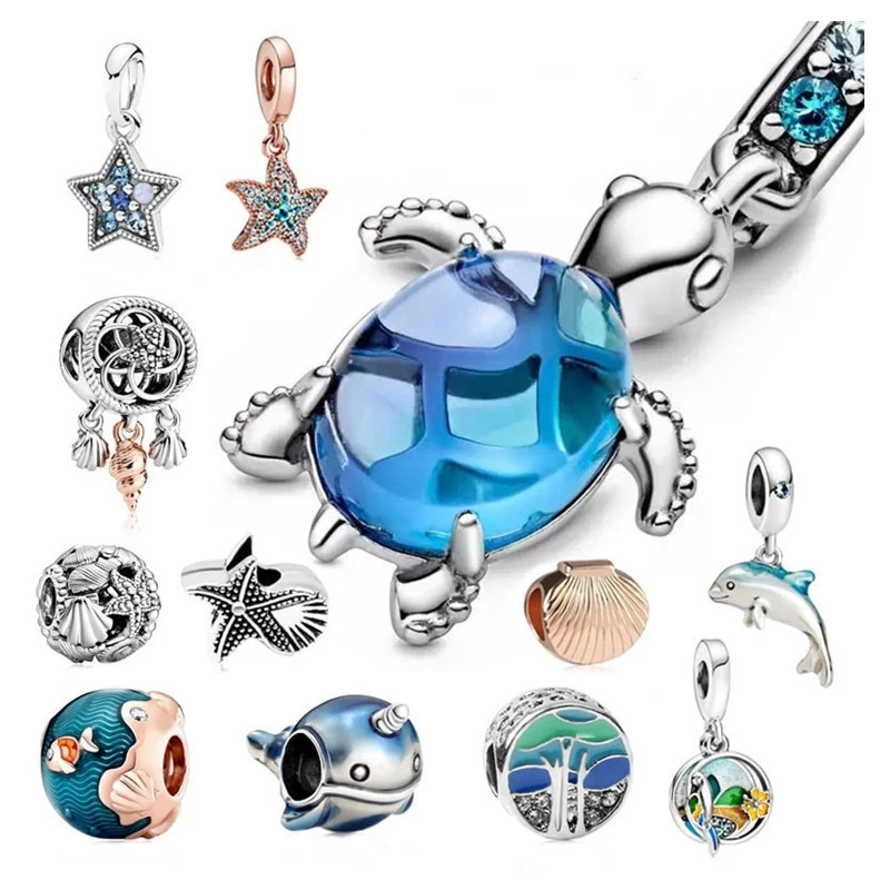 

Jewelry Women Designer Making Perles Fabrication De Bijoux Charms Beaded Fit Original Pandora DIY Beads 100% 925 Sterling Silver