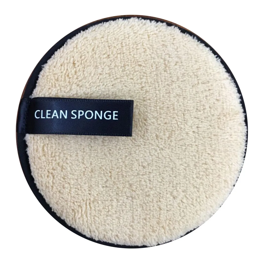 3 шт. салфетки для снятия макияжа из микрофибры контейнер губки спонж Подставка