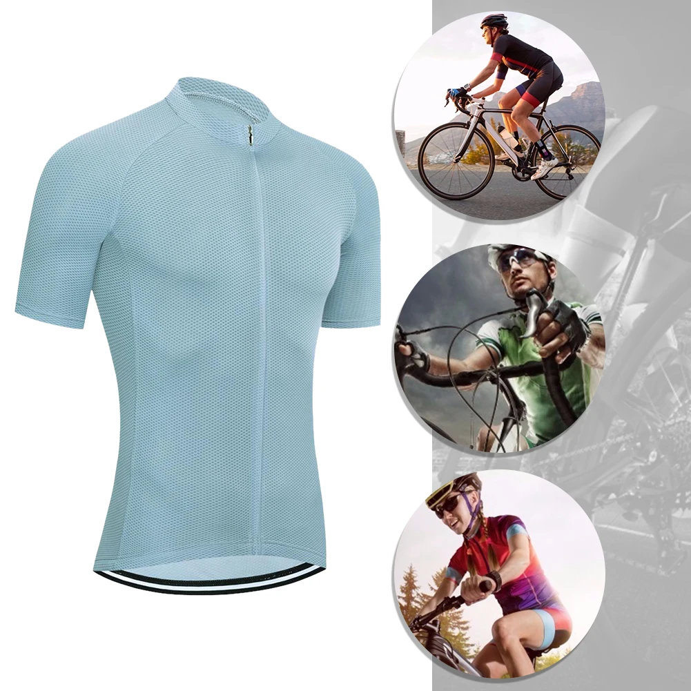 

Cycling Jersey Men Women Breathable Bike Clothing Quick-dry Race Bicycle Shirt Italy MITI Hem Road Cycling Top