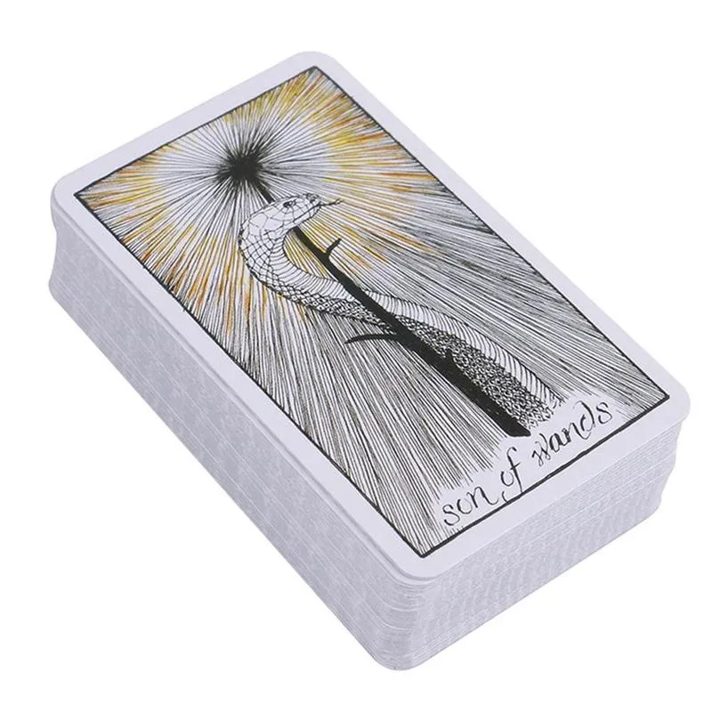 78 карт/набор карты Таро дикая неизвестная колода карт Полный английский